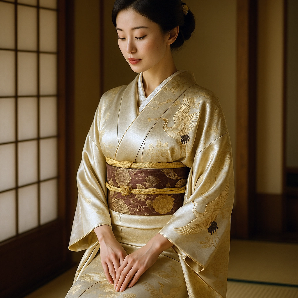 Kimono Japonais Femme Luxe