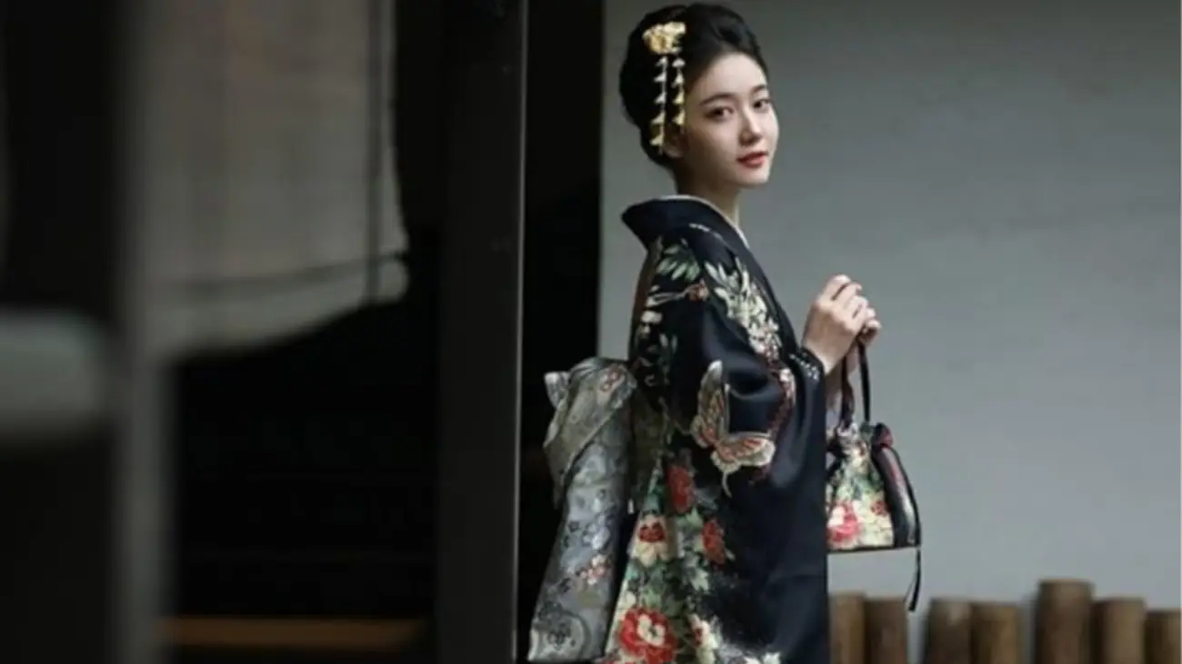 Kimono japonais femme