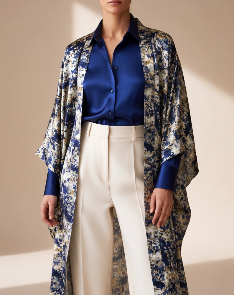 chemisier en soie femme comme Base de Superposition