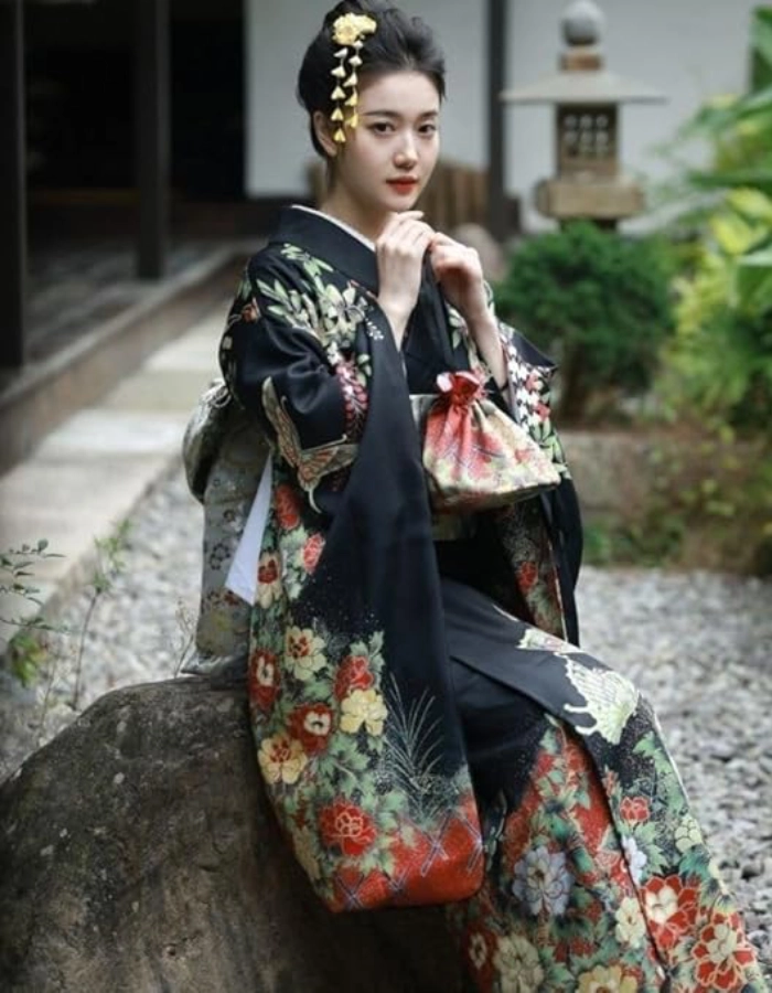 Yukata Femme Traditionnel Japonais